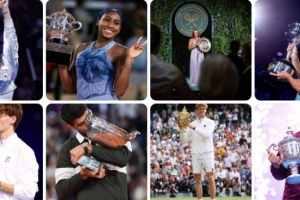 2025四大满贯：阿尔卡拉斯和辛纳分别夺得2冠，女单4人夺冠