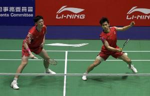 北极羽毛球公开赛男双1/4决赛：陈柏阳/刘毅不敌本-莱恩/文迪