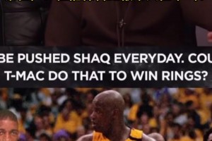 麦迪说替代科比同样三连冠！泰伦卢：他能像科比鞭策奥尼尔吗？